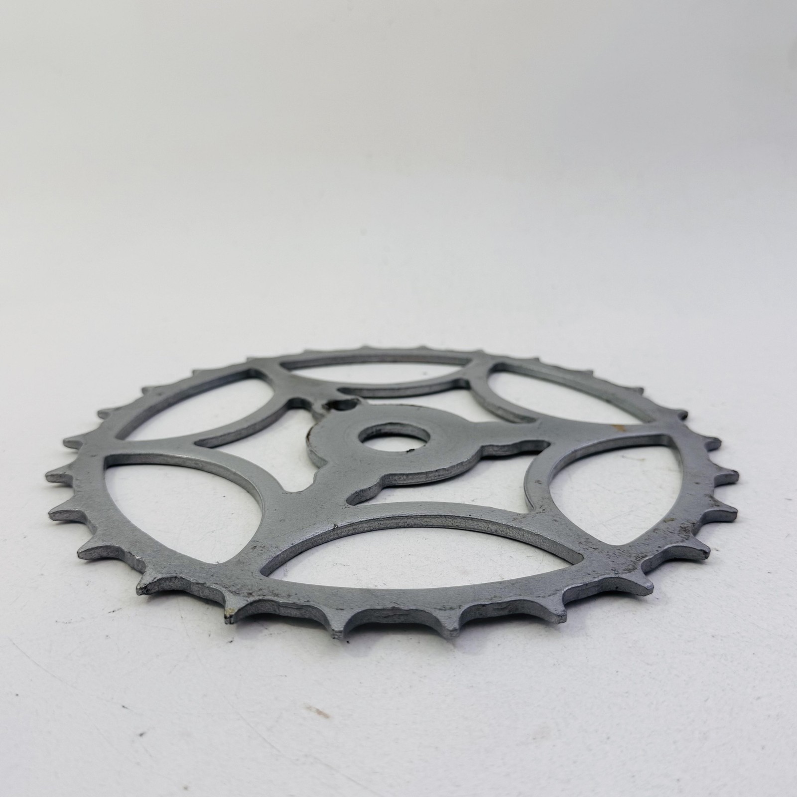 Vintage Skip Tooth Sprocket Chainring 50s Cruiser Balloon Tire Steel 26t Bike A1
