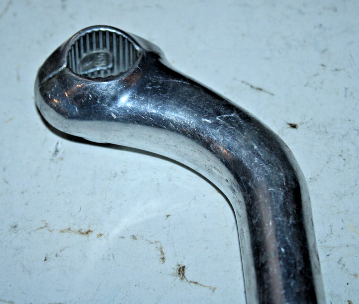 Vintage 21mm Quill Stem 70mm 37º Rise 25.4mm Road Silver Steel Fast USA Shipper!