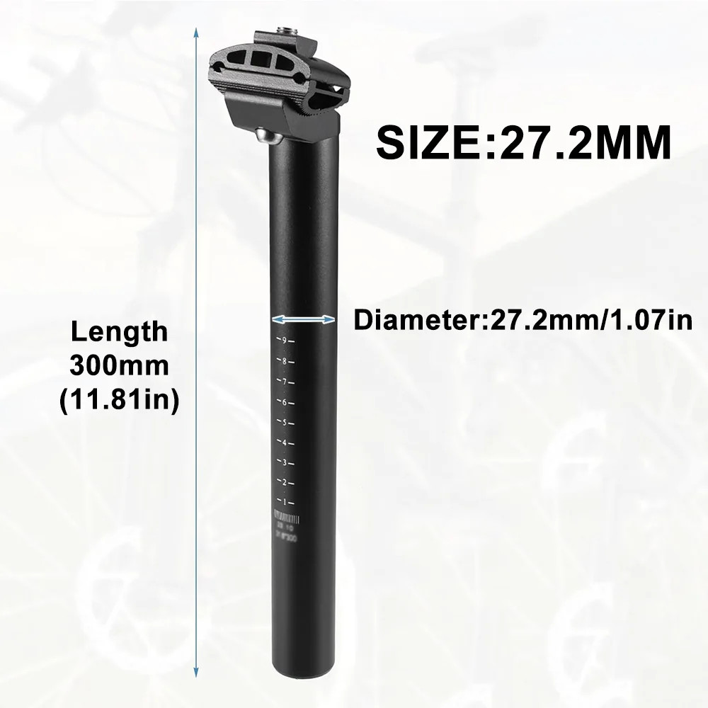 300Mm Bike Seat Post 25.4/27.2/28.6/30.4/30.8/31.6Mm Aluminum Alloy Seatpost Sui