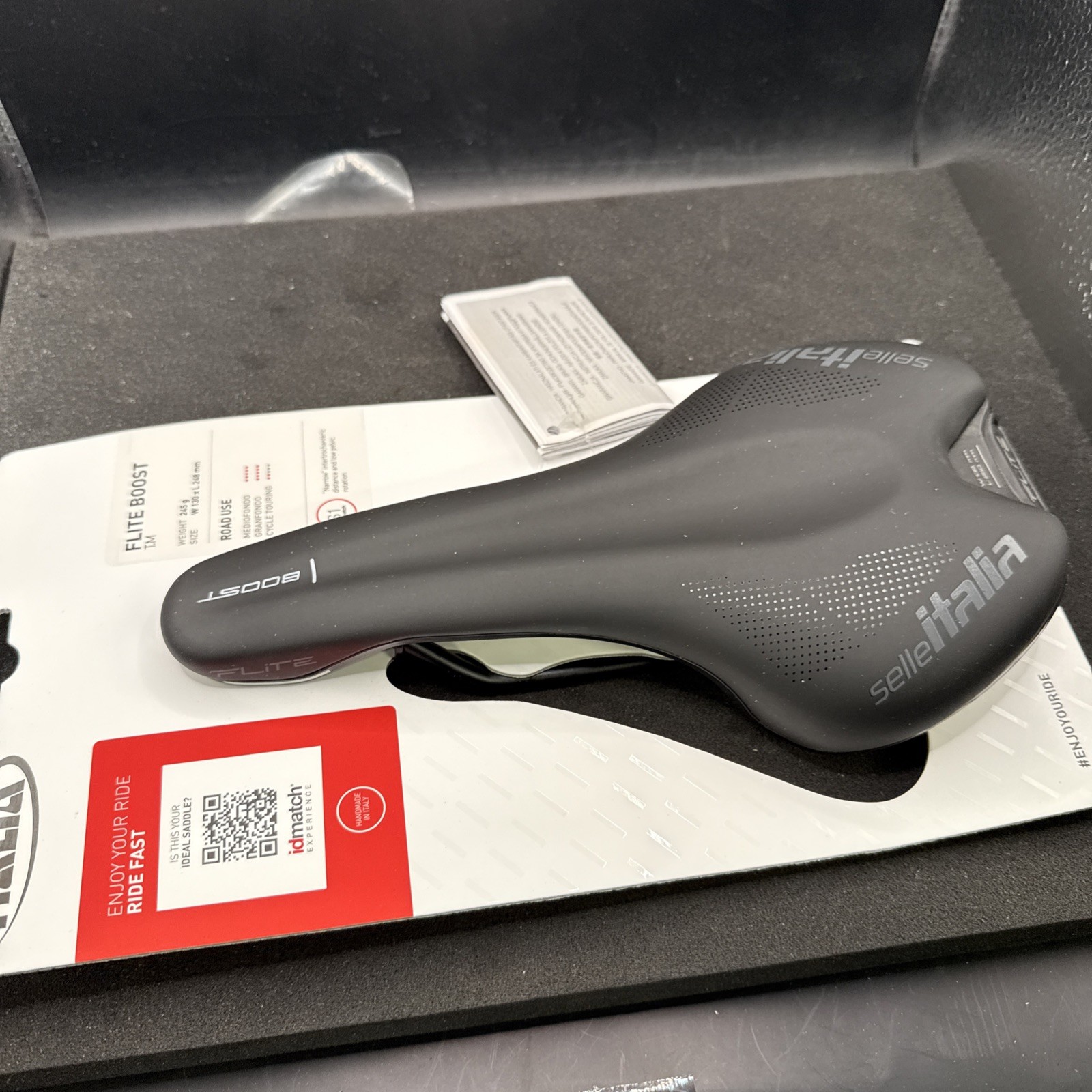 Selle Italia Flite Boost Tm 130mm S1 Mag Rails Cycling saddle seat (9419-23)