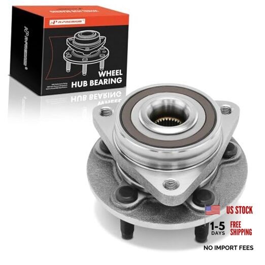 [with 15 inches Wheel] Front Wheel Bearing and Hub Assembly with 5-Lug