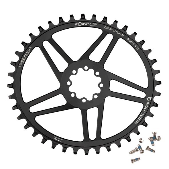 Wolf Tooth Direct Mount Chainring – 42t, SRAM Direct Mount, Drop-Stop B, For