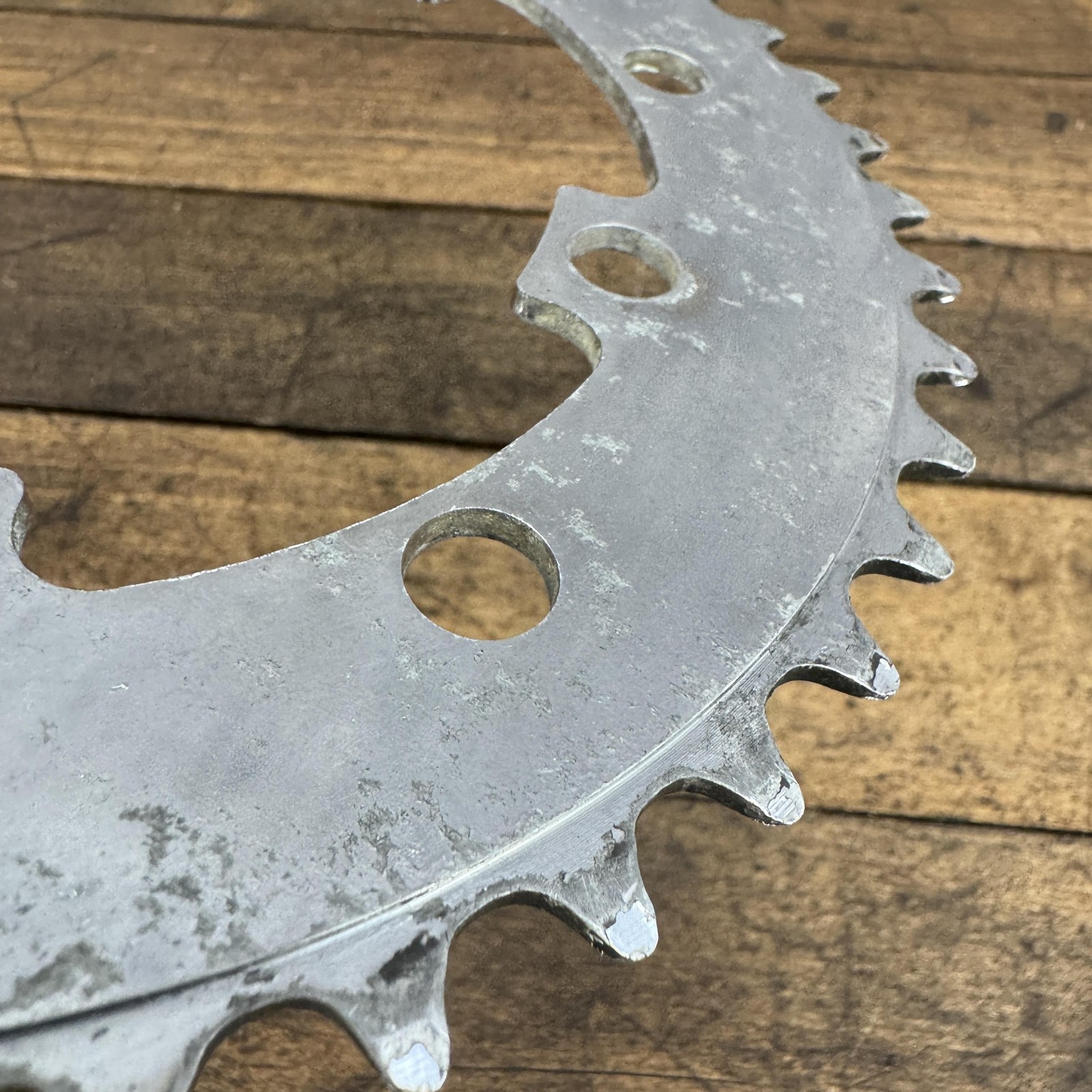Vintage Sugino 43T BMX Chainring 110 BCD Chrome Old School 80s Japan 43 Tooth
