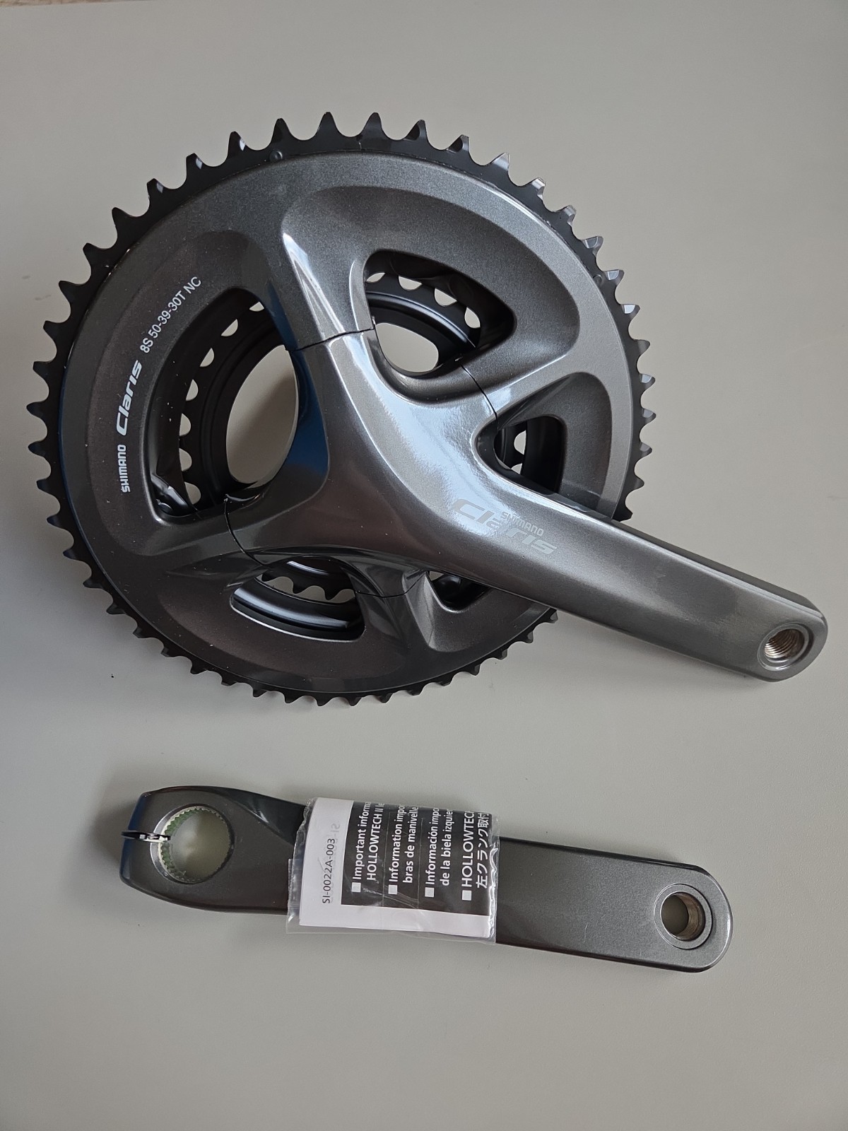 Shimano Claris R2030 Crankset 50-39-30T 3x8sp 170mm