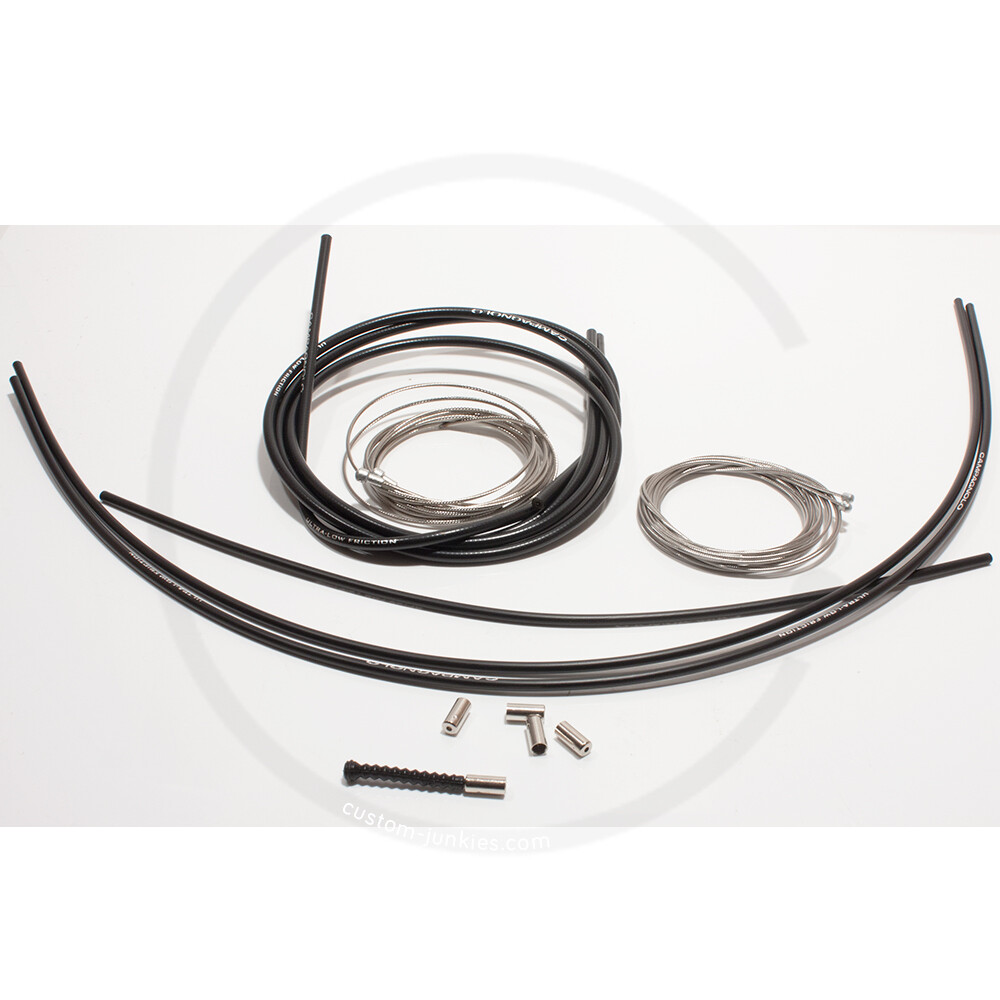 Brake & Shift Cable Set Campagnolo *Ultra-Low Friction* CG-ER600 black