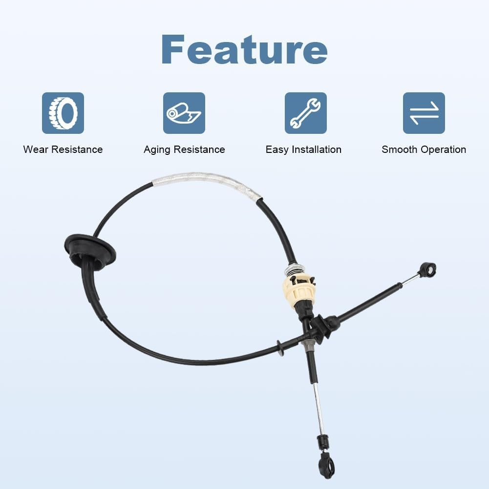 4L3Z-7E395-BA Gear Shift Cable for Ford F150 04-05 4.2L 4.6L 5.4L V8 Automatic