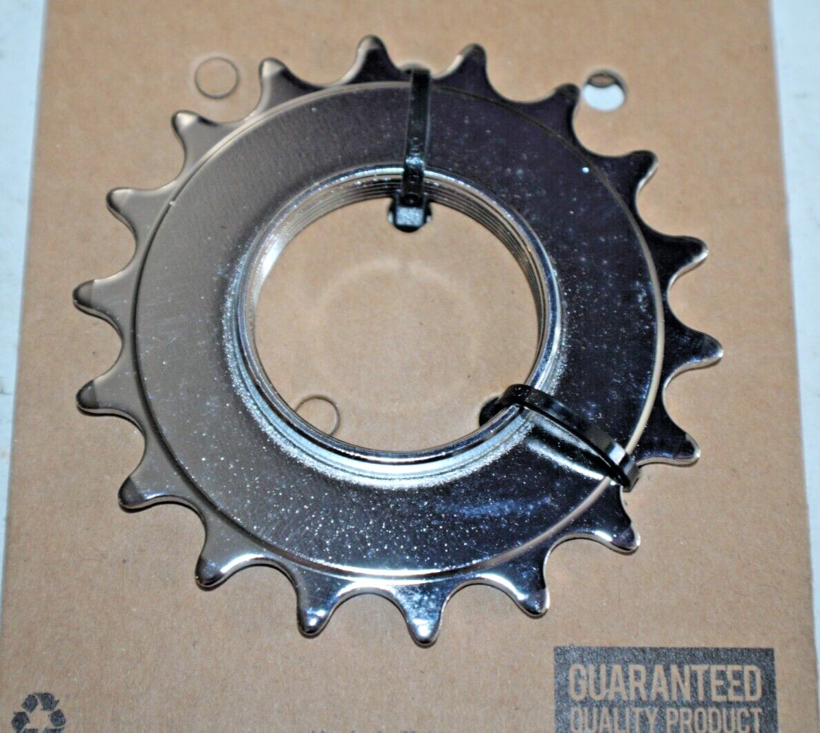 Bicycle Cassette Cog 1/2×3/32″ 18t Silver Nickel SS Fixie Track Cog USA Shipper!