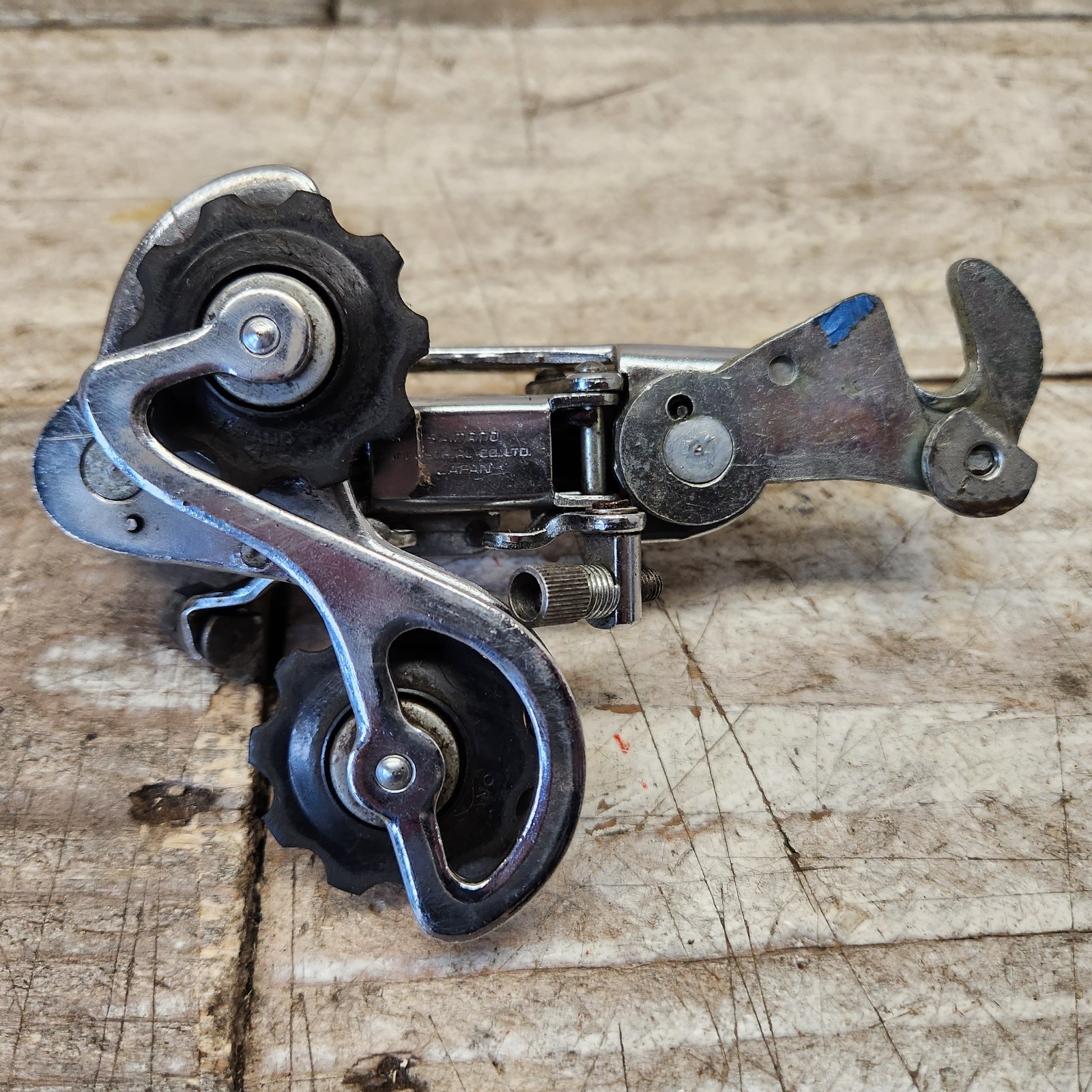 1970s Shimano Eagle Rear Derailleur Road Bike Short Cage 5-6 Friction