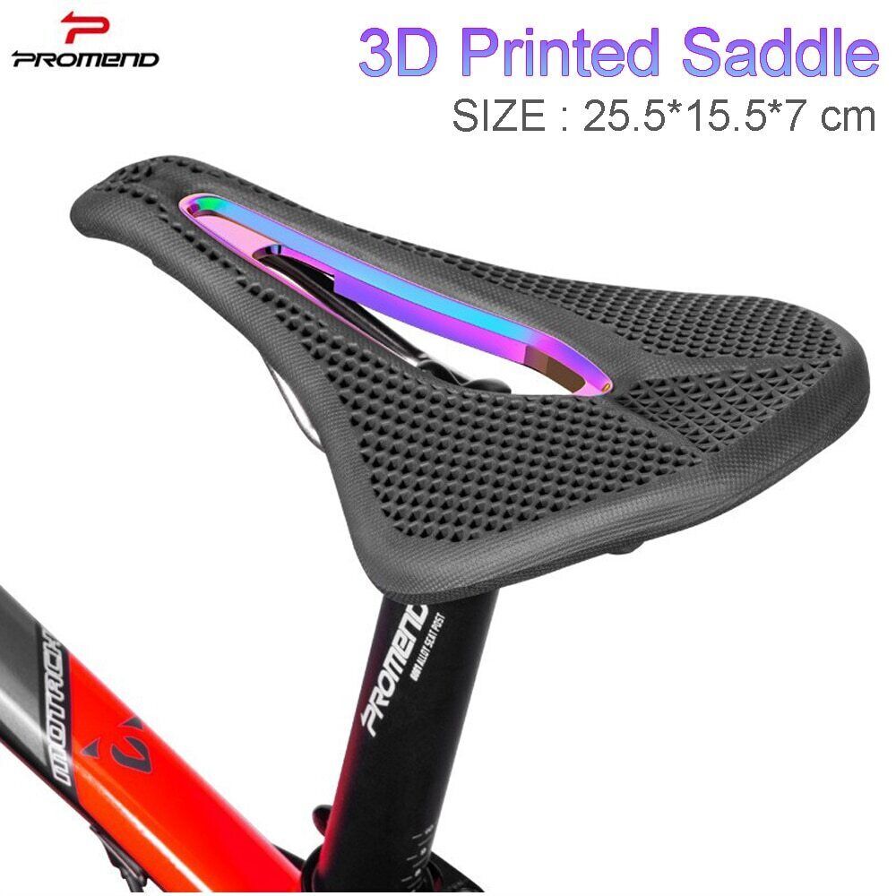 PROMEND 3D Printed Bicycle Cushion Ultralight Honeycomb MTB Road Bike Saddle