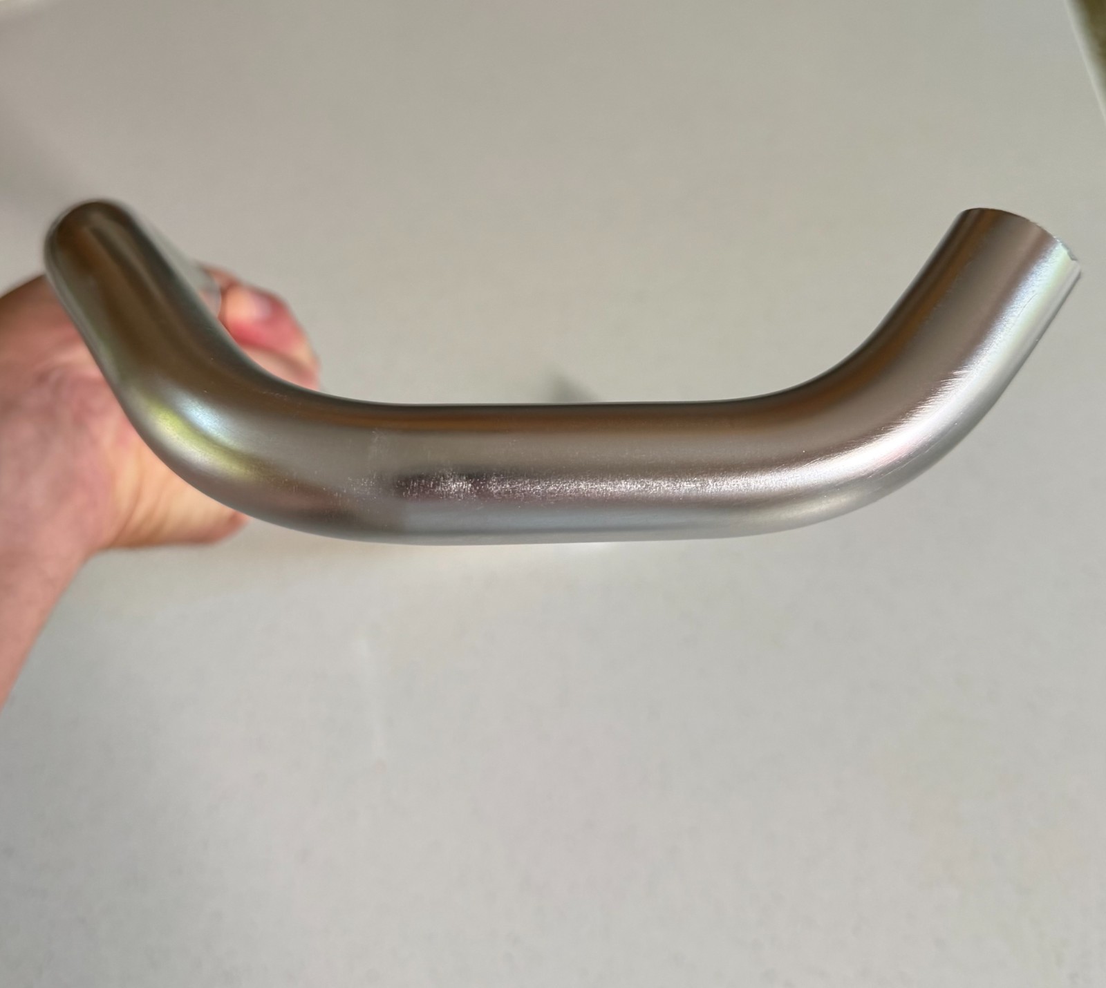 NITTO RB-019 Bullhorn Pursuit Fixie Handlebar Silver 42cm