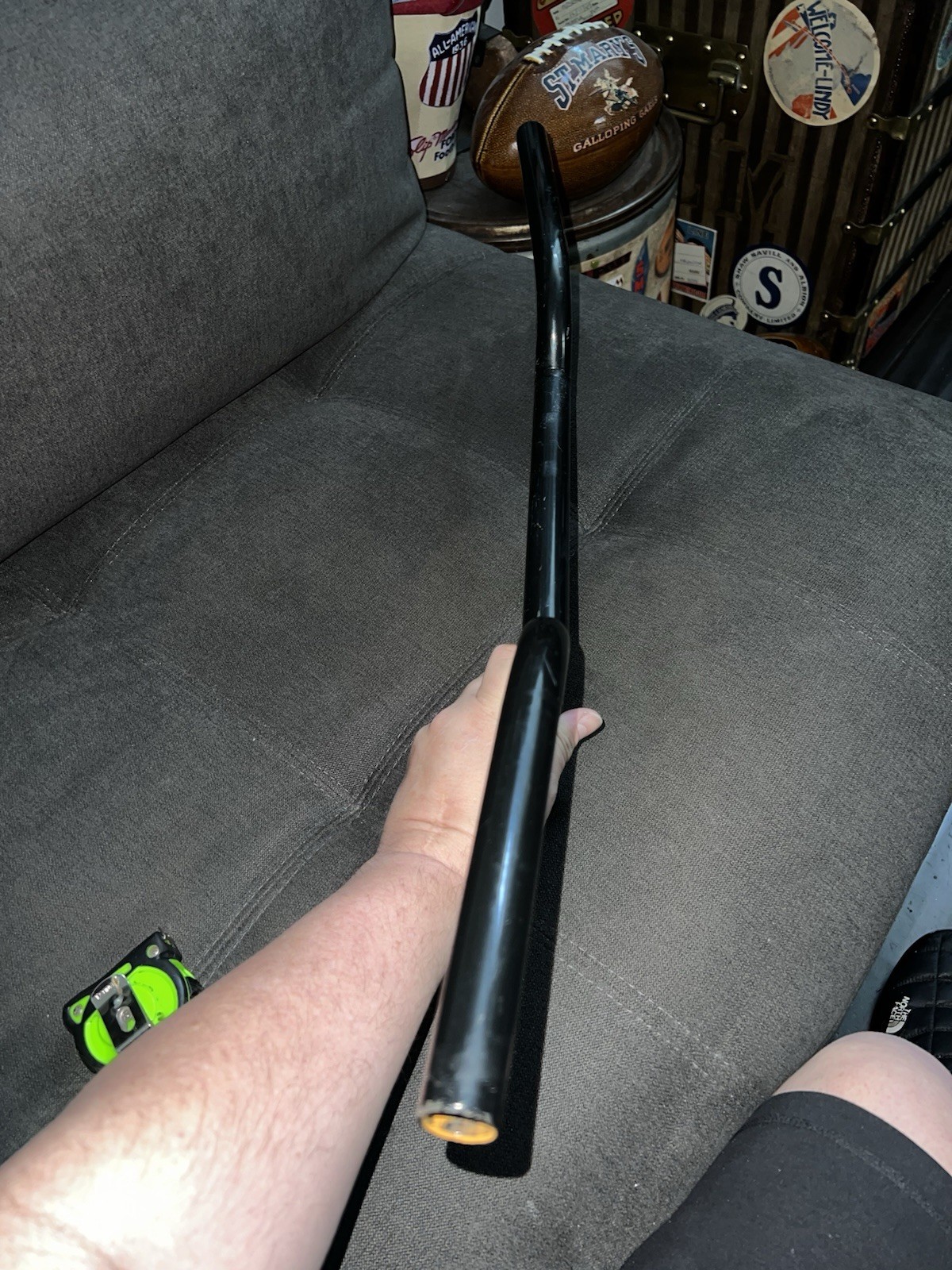 Kink Grizzly BMX Black Powder Coated Handle Bars Dave Osato Bicycle Vintage