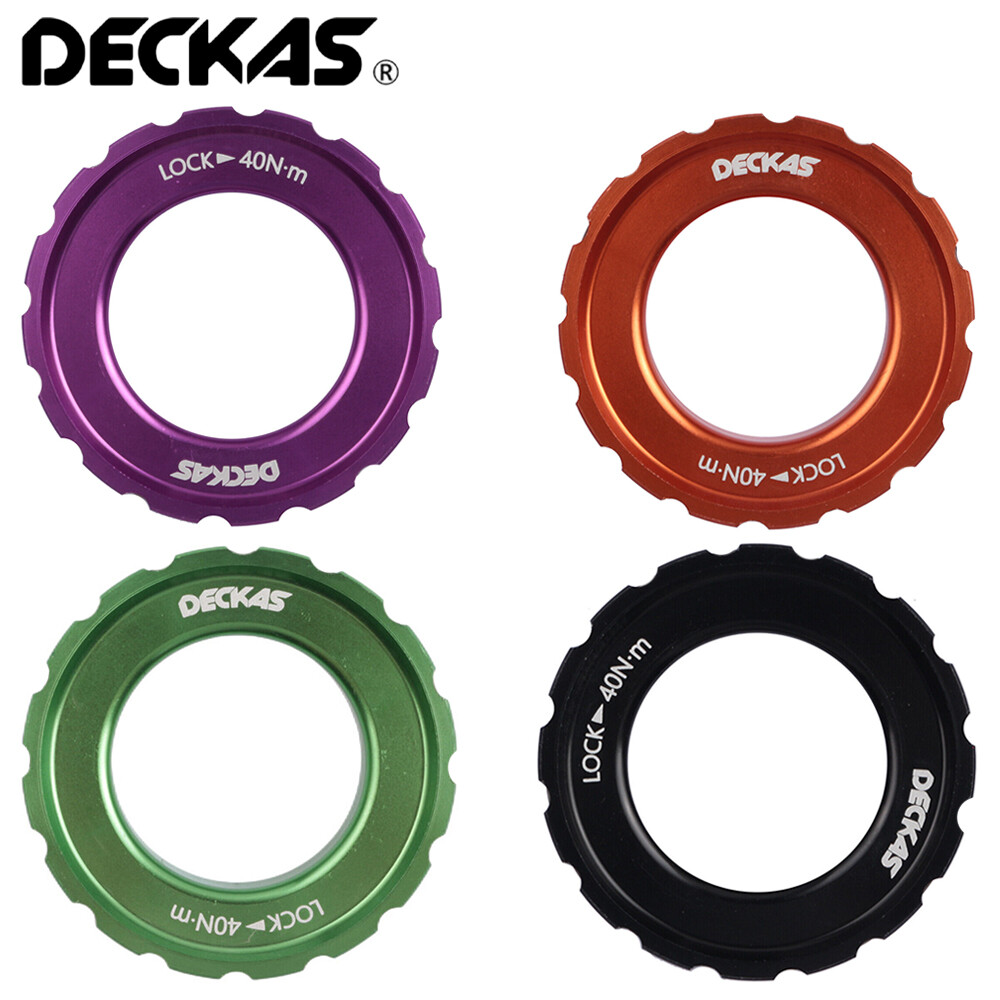 DECKAS Bike Center Lock Cover Ring Cap Ultralight for Disc Brake Rotor MTB Road