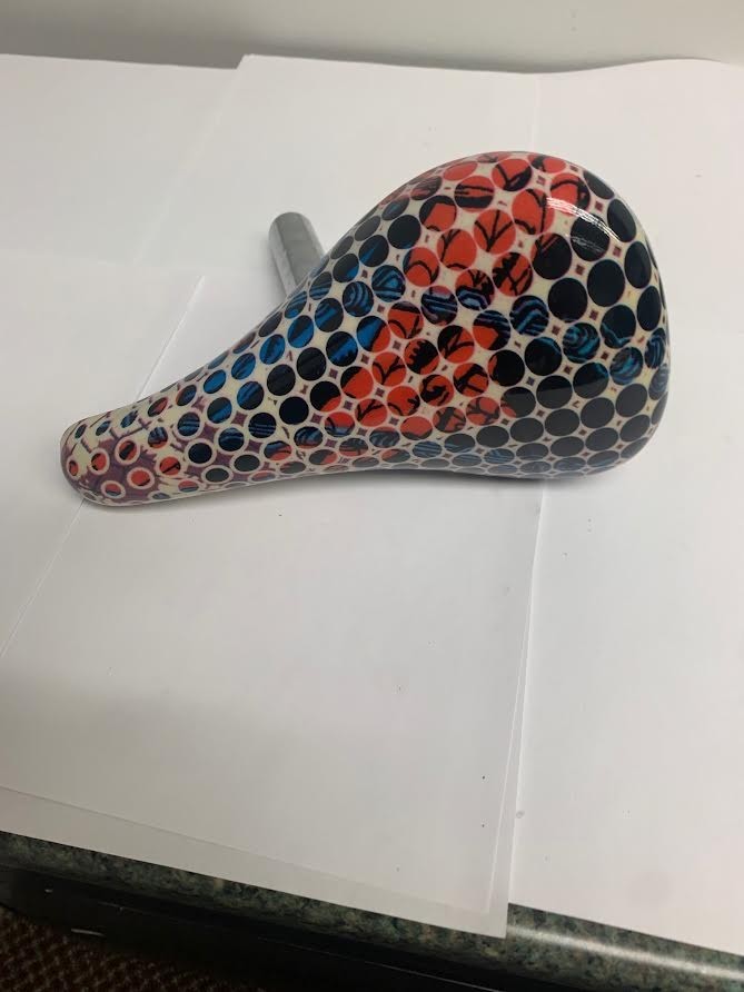 Spiderman Kids Bike Saddle with 25.4 Seatpost and Saddle Clamp