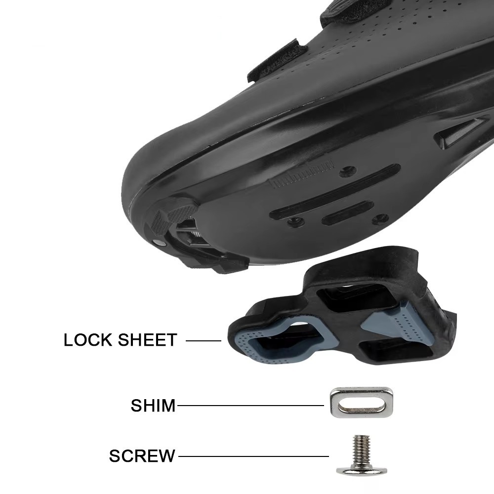 Bike Pedal Carbon Fiber Ultra Light Bearings Pedal For SPD Keo Self-Locking Peda