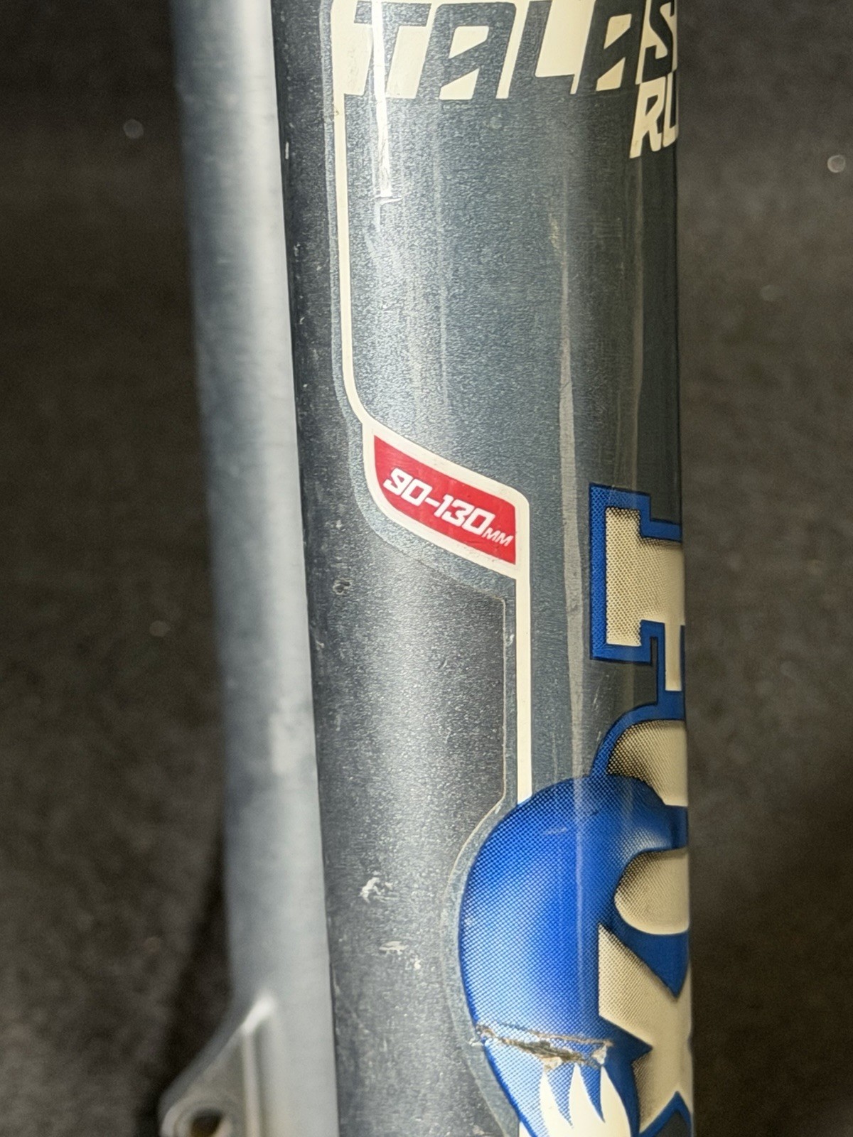Fox Talas RLC 90-130mm Mtn Bike Fork 26″ Disc GREY 9x 100mm QR MTB XC