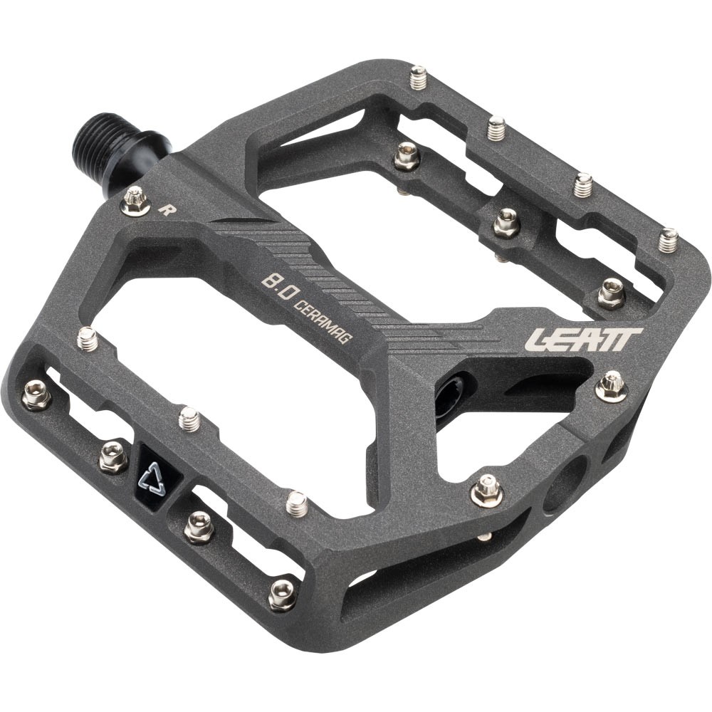 Leatt CeraMAG AllMtn 8.0 Flat Pedals 114 x 107mm CeraGrey