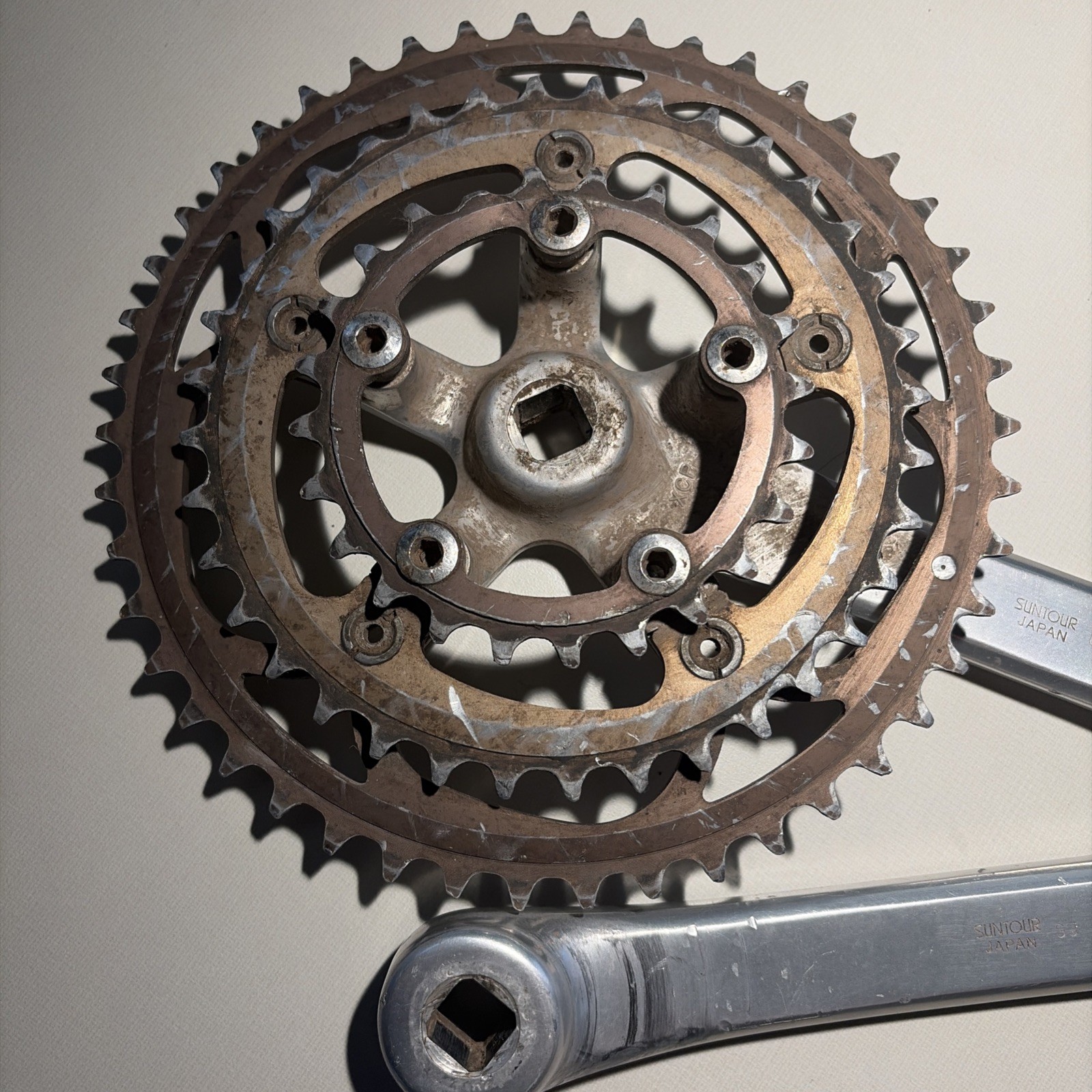 Suntour XC Pro Crankset 170 mm Vintage Mountain Bike