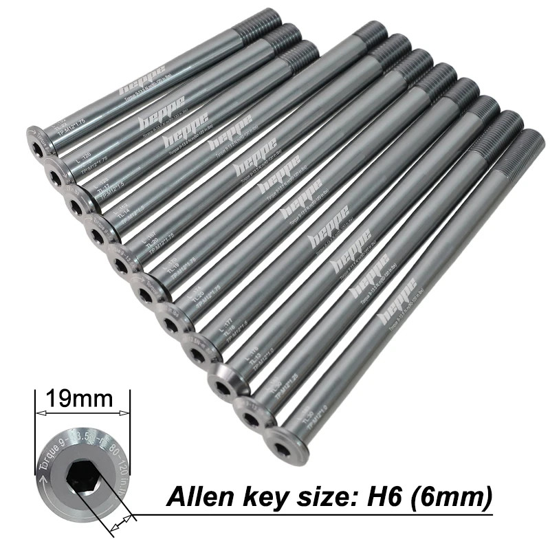 Titanium Bike Thru Axle 12×100 12×110 12×142 12×148 MTB Road Bicycle Skewer