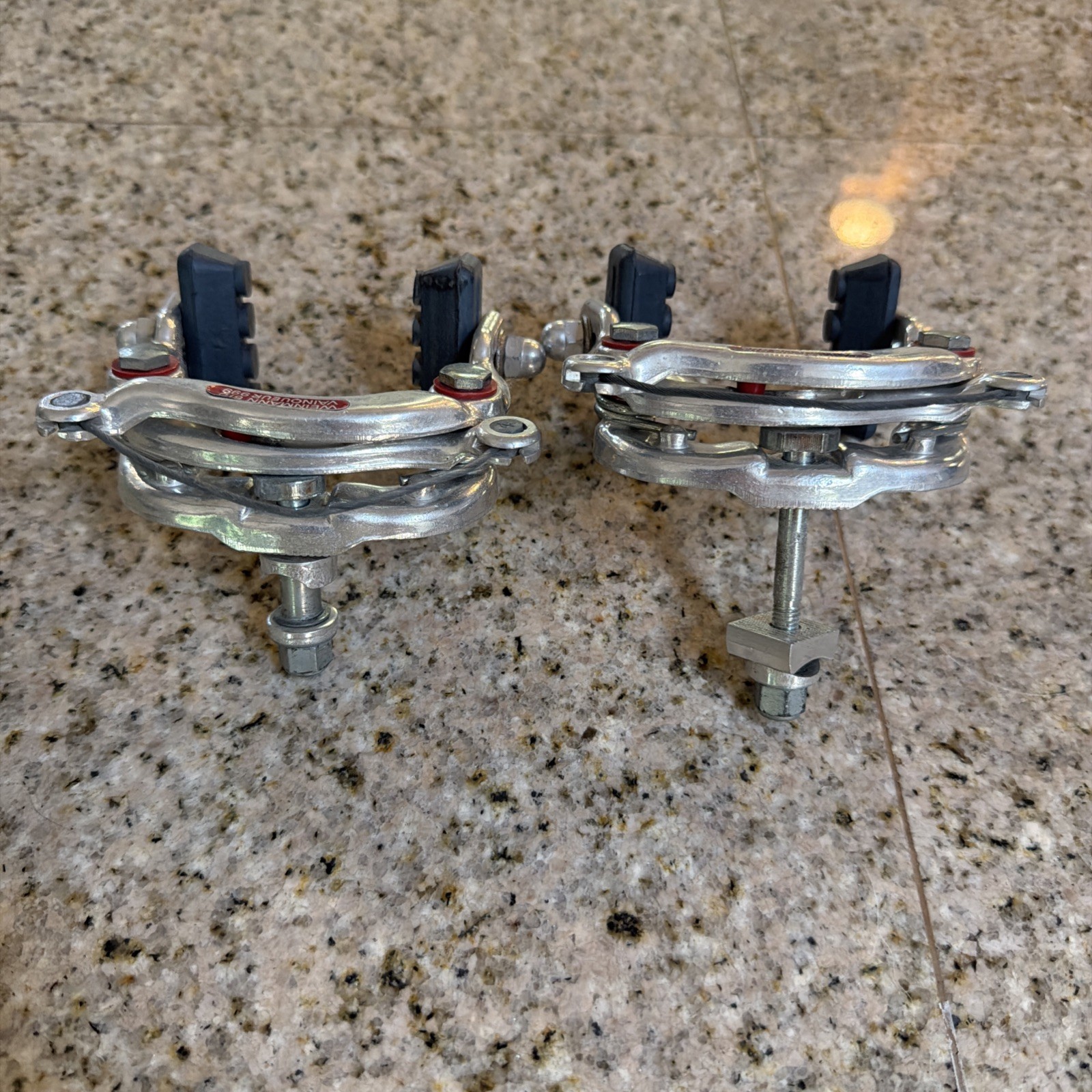 Vintage Weinmann Vainqueur 999 610 Center Pull Brake Calipers Set Pair Road Bike