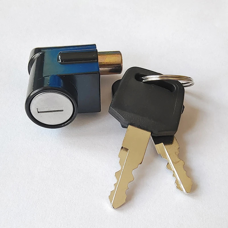 CHTNBO Electric Bicycle E-Bike Electric Vehicle Battery Box Lock Front Lock Big