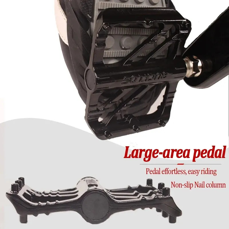 Bicycle Pedals Sealed DU Bearing Flat Pedals for BMX Road Bike Cycling Pedal