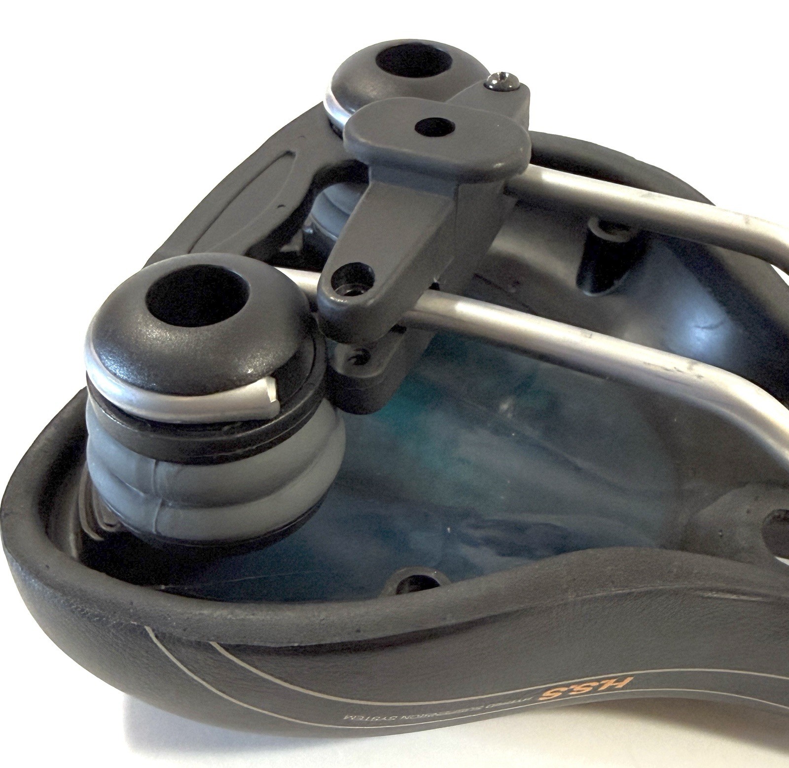 Serfas EG-8240C E-Gel Hybrid Elastomer Bicycle Saddle Comfort Seat Black