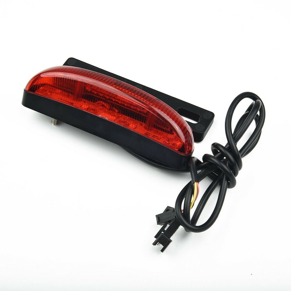 1PC Safety Warning Rear Lamp Rear Tail Light For Electric Bicycle E-Bike 36-48V