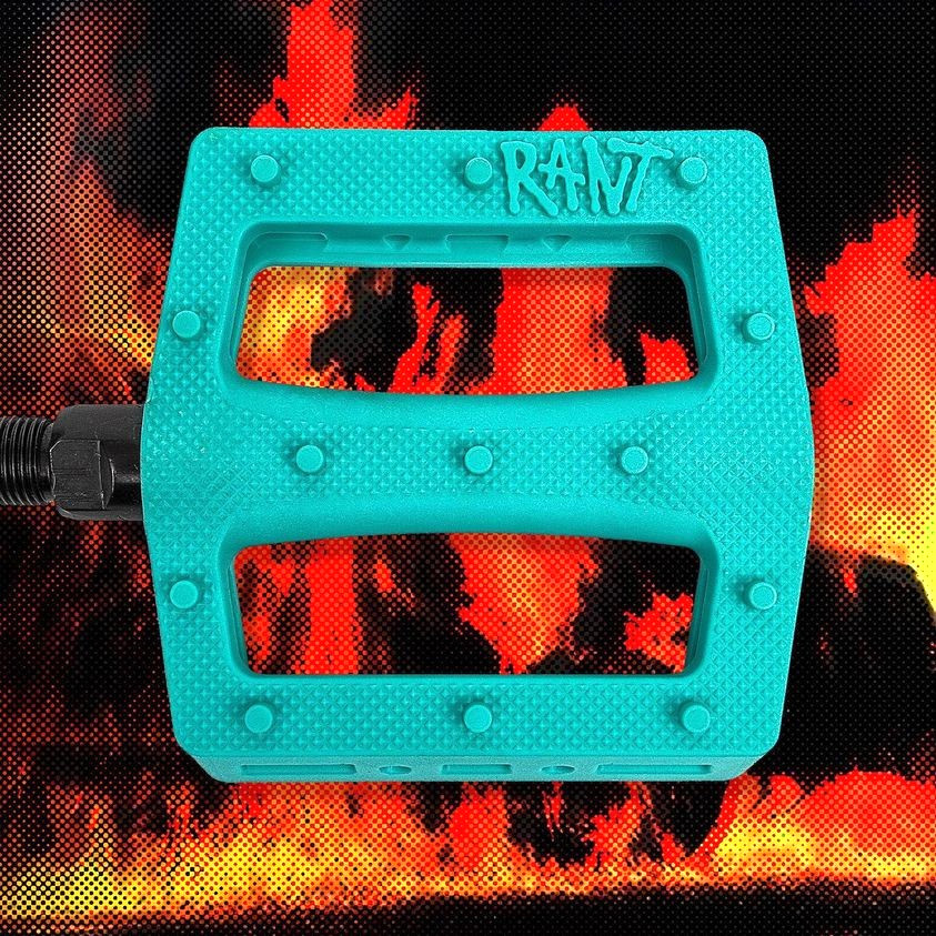 RANT TRILL BMX BIKE PEDALS 9/16 GT HARO ODYSSEY SE CULT SUBROSA SHADOW TEAL NEW