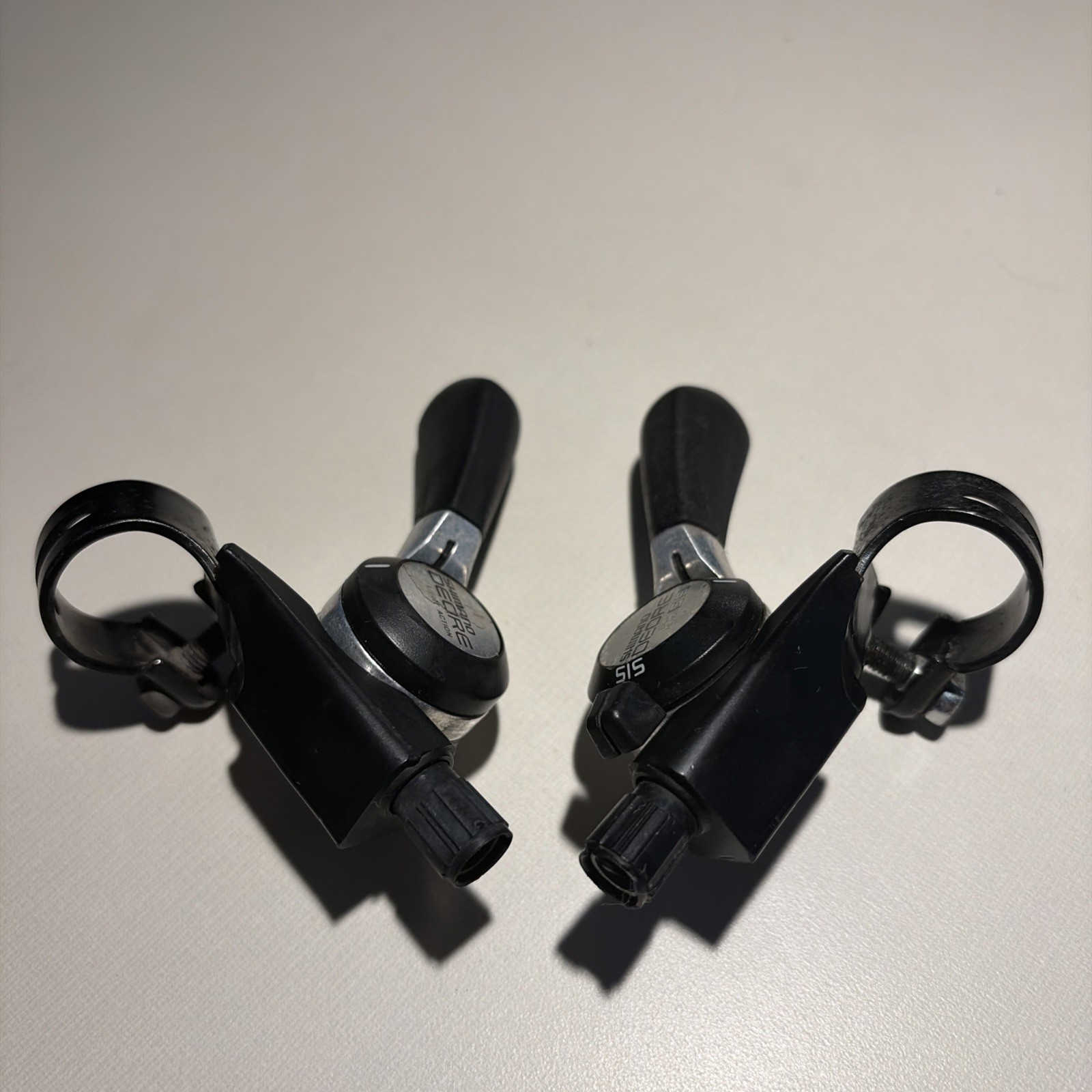 Vintage Shimano Deore SL-MT62 Thumb Shifters 6/7-Speed SIS Pair Made Japan