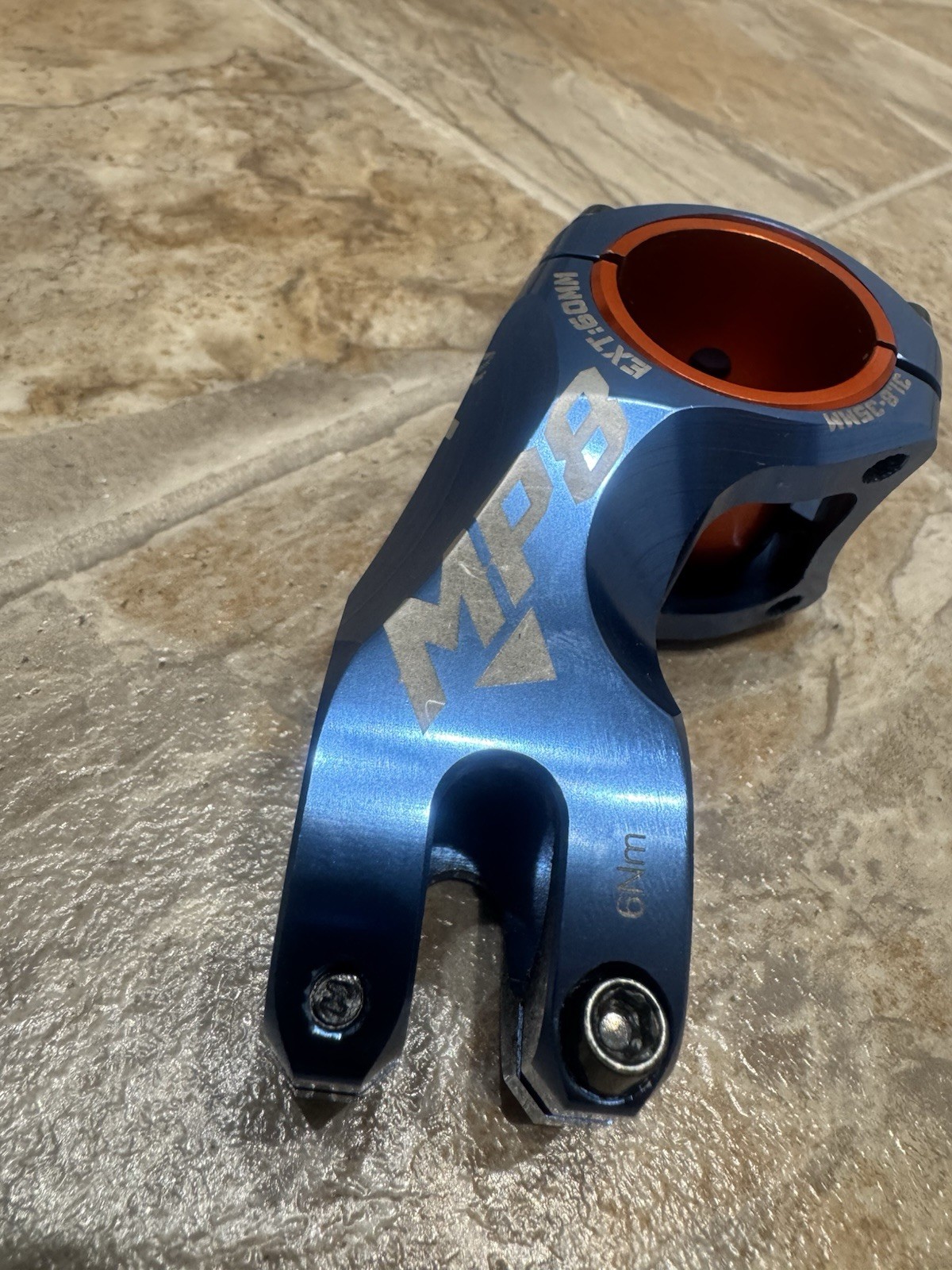 DA BOMB «MP8″ MTB AM FR 1-1/8» STEM ,Bar 35mm 31.8mm x 60mm – Blue