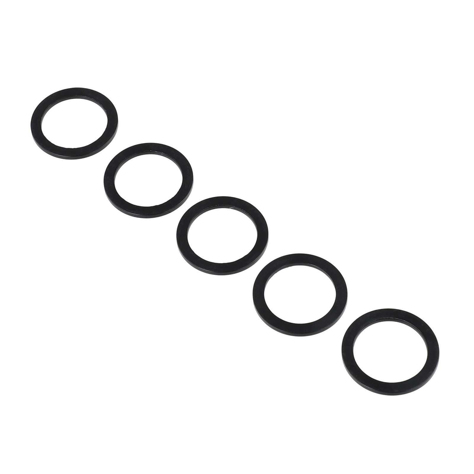 Bike Chainring Washer 32x24x1mm Lightweight Design with Aluminum Alloy Material