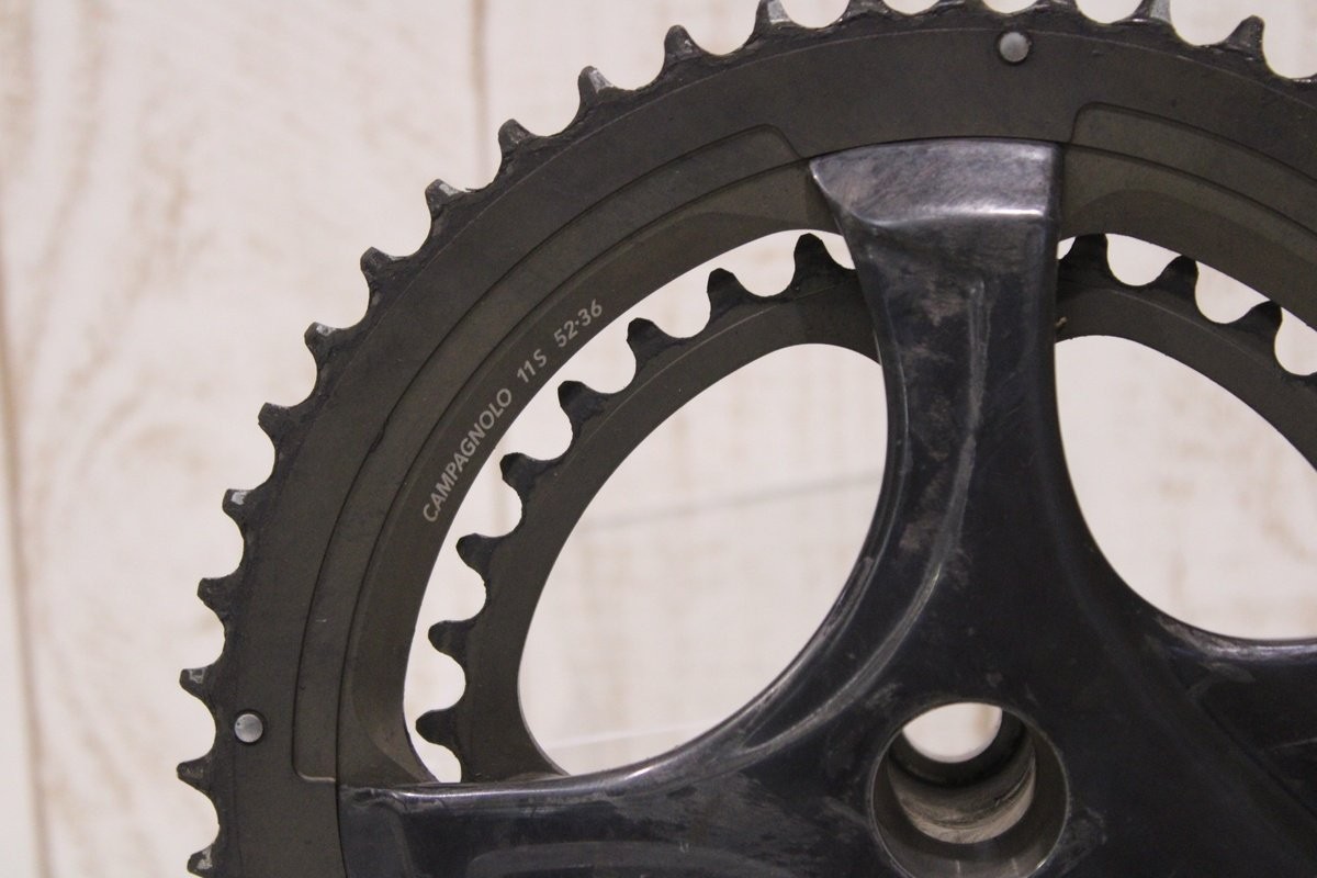Campagnolo RECORD 11 172.5mm 52/36T 2x11s Crankset BCD:112/145mm