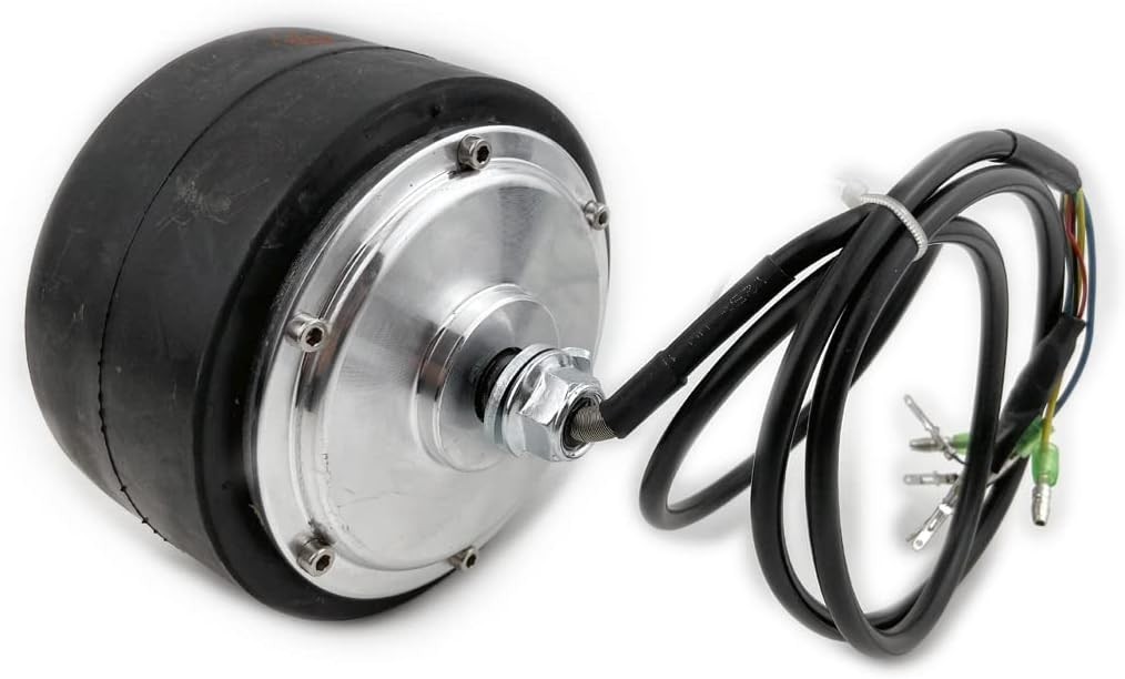 5-Inch High Torque Brushless Motor Wheel for Scooter Pushcarts – 200W Power
