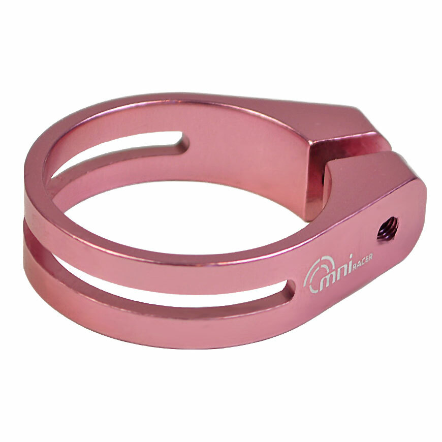 OMNI Racer WORLDS LIGHTEST Alloy Seatpost Clamp: JUST 10 grams!!! 28.6-29mm