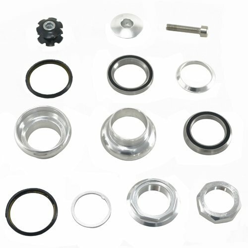 FSA Duron X 1″ Inch Threaded Headset 22.4/26.4mm Sealed Bearings , Silver
