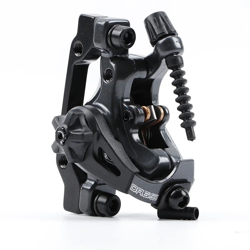 1 Pair Bicycle Brake Caliper Mechanical Disc Caliper MTB Pushe Piston Disc Brake