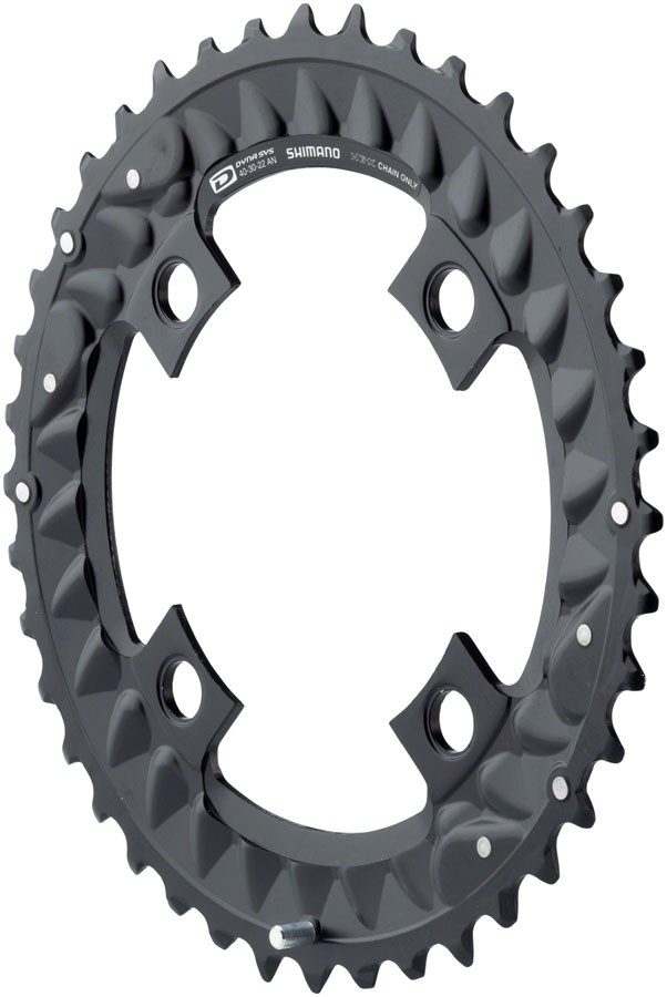Shimano Deore M6000 40T Chainring – 10 Speed, 96mm BCD, for 40-30-22T Set