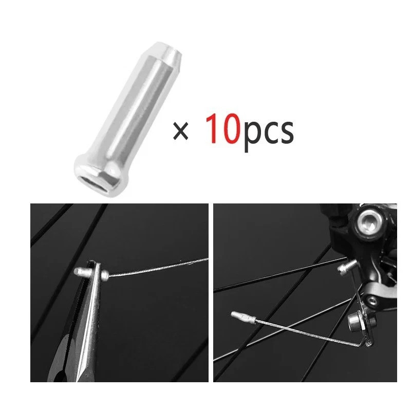 10-100pcs MTB Bike Brake & Shifter Inner Cable Tips – Wire End Caps Crimps – US*