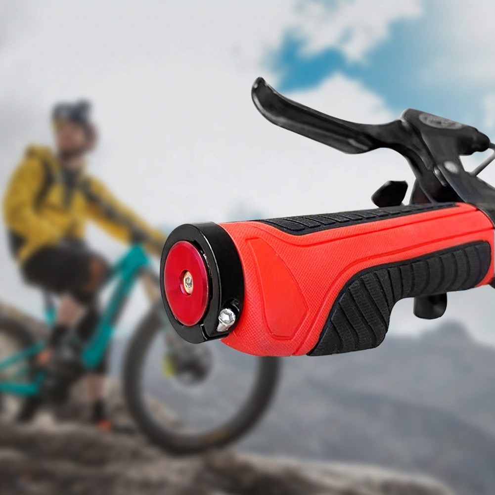 Premium Aluminum Alloy Bike Grips Cap Set for Mountain and Road Bicycles 2PCS
