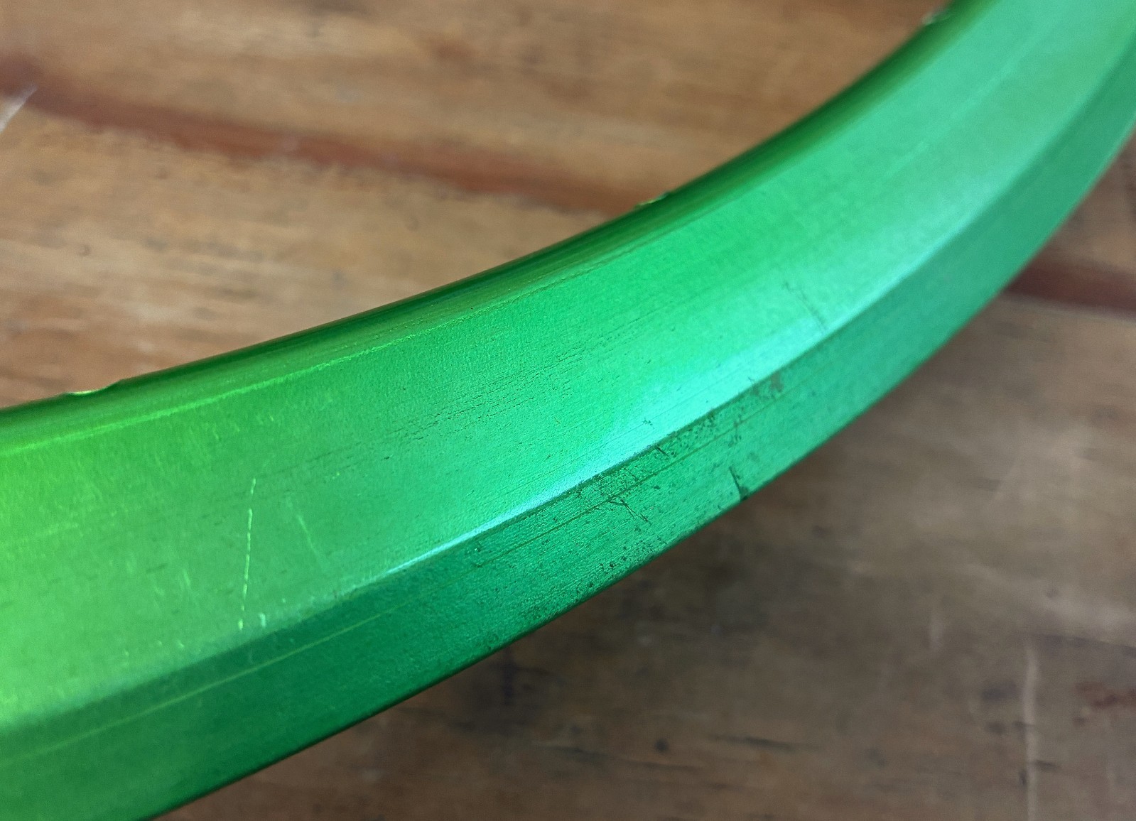 NOS pr Antifreeze Green Velocity Deep V Rims 700c 32 Hole Australia Nonmachined