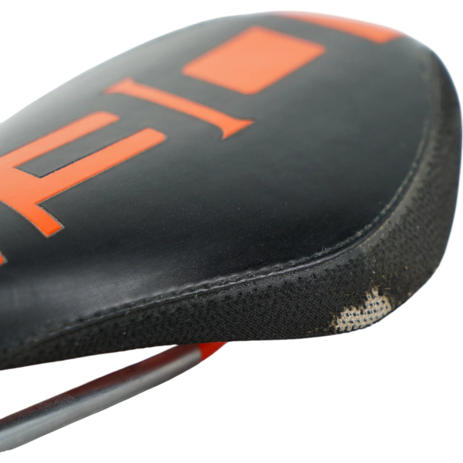 SDG Deity Black/Orange Mountain Bike Saddle – 135mm Wide
