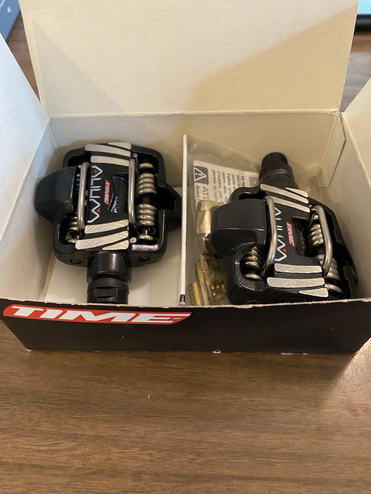 Time ATAC clipless Mountain Bike pedals Vintage NEW NOS