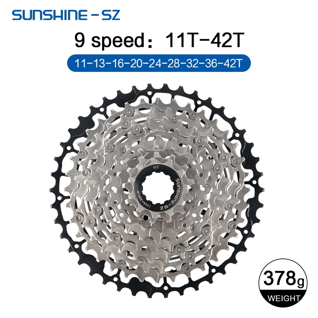 SUNSHINE MTB Cassette 8 9 10 11 12 Speed Mountain Bicycle Freewheel Extra Light