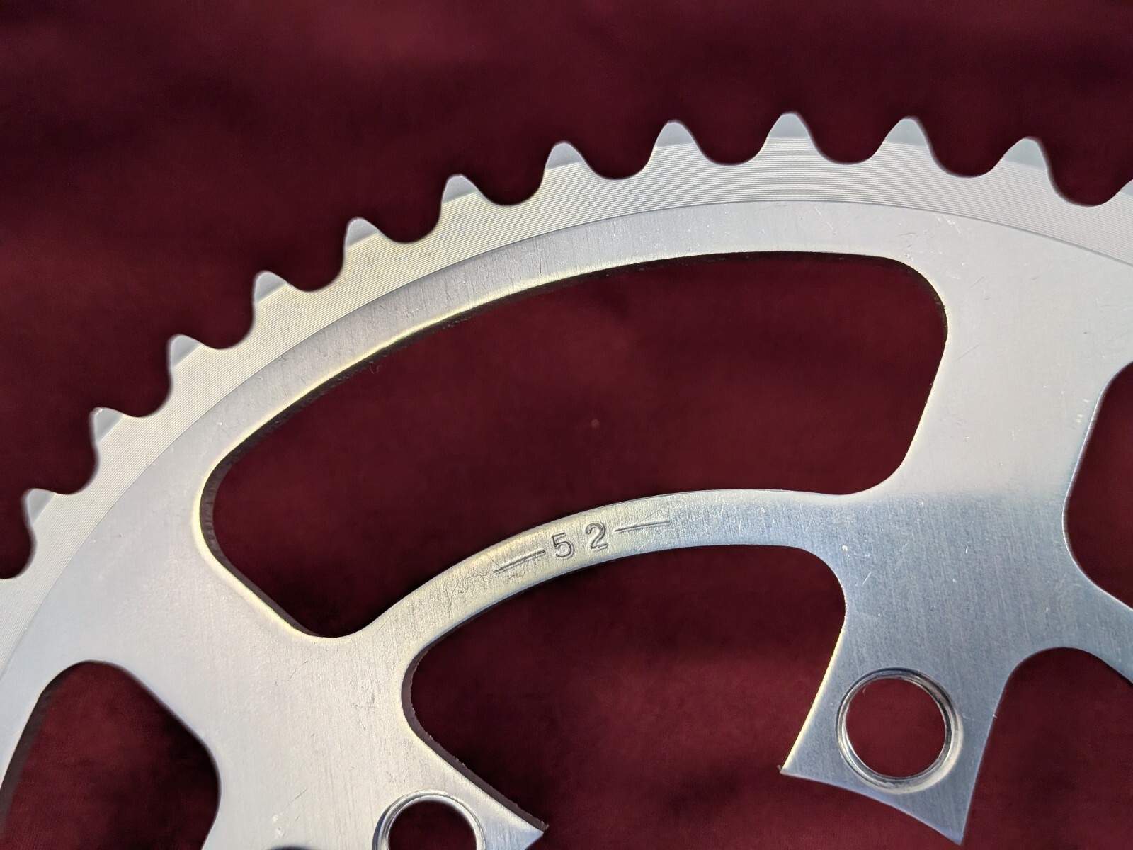 Unbranded SR Sakae 52t Chainring BCD 85mm RARE Road Japan NOS