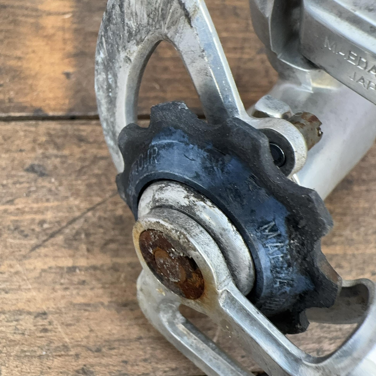 Vintage SunTour Cyclone Rear Derailleur Long Cage Parts Japan Road Bike 70s