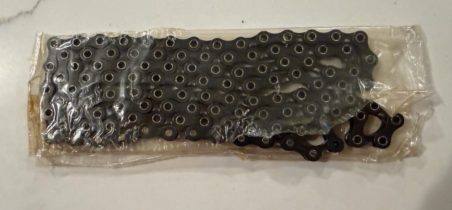 Vintage NOS & Box Regina Extra SL Superleggera 1/2 x 3/32”114 Link Bicycle Chain