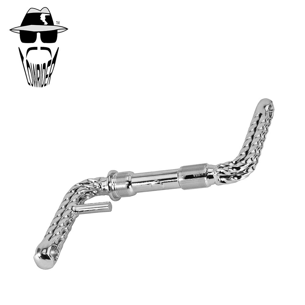 ORIGINAL LOWRIDER Quad Twisted 3.5in One Piece Crank Chrome Custom Cruiser Bikes