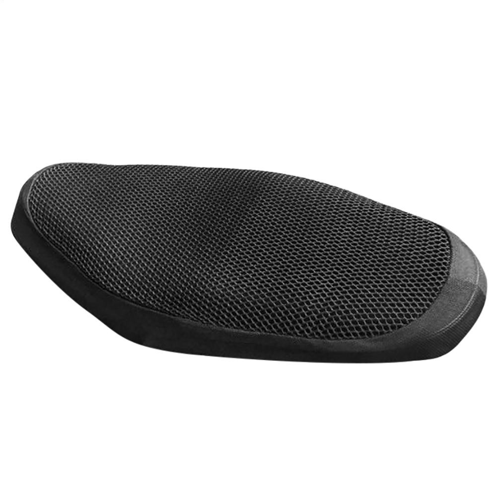 Cooling Motorcycle Seat Cover 3D Mesh Protector Cushion Breathable Sunscreen Mat