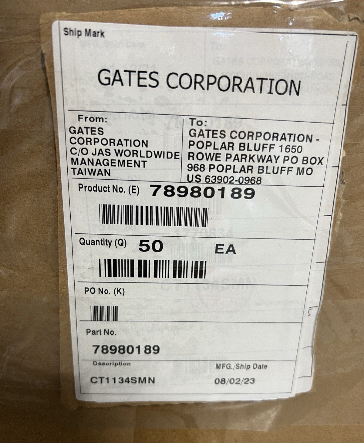 Gates Carbon Drive CDX 9-Spline 34-Tooth Rear Sprocket CT1134SMN Shimano