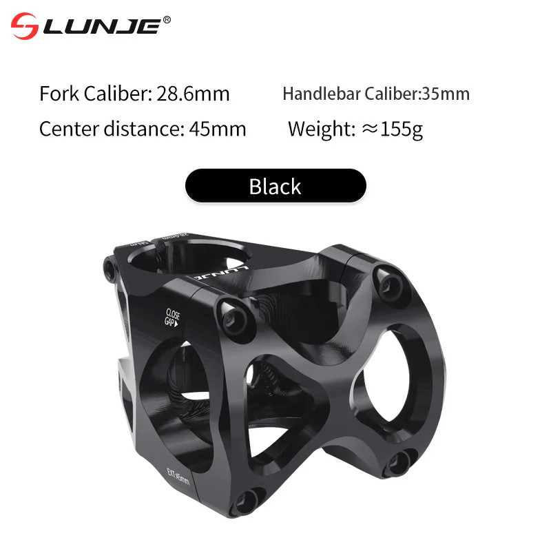 CNC Bicycle Stem 31.8/35Mm MTB Bike Table Power Aluminum Alloy 45MM Road Bike Ha